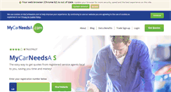 Desktop Screenshot of mycarneedsa.com